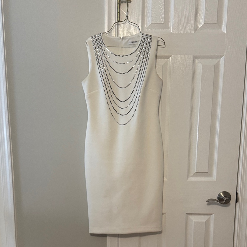 Calvin Klein White Dress